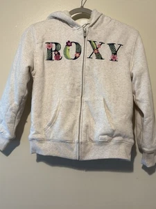 Roxy Girls Embroidered Fleece Lined Hoodie - Picture 1 of 8