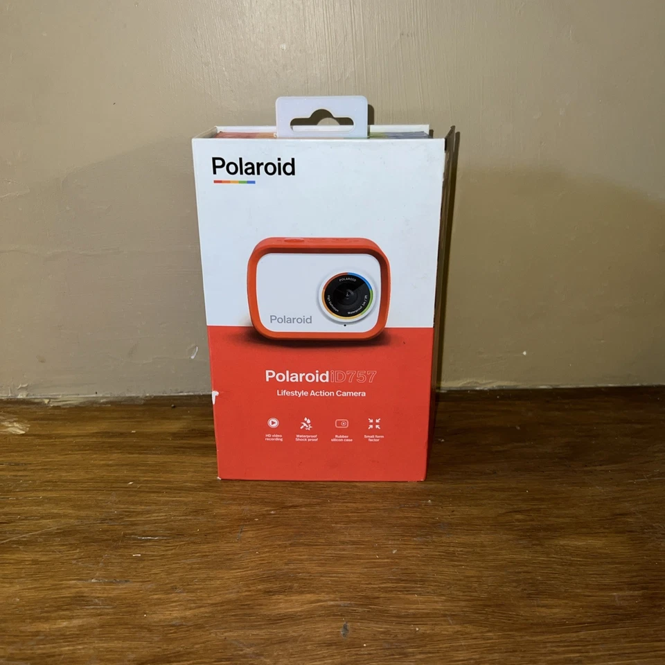 Videocámara Polaroid iD757 Sport Action impermeable cámara de video HD Foto 1 de 3