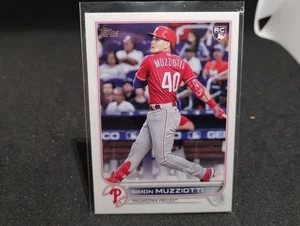 2022 Simon Muzziotti #US19 Topps Update RC NM - Picture 1 of 2