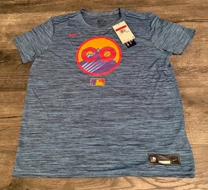 COLORADO ROCKIES - NIKE Women's City Connect Velocity 2025 Shirt Large NEW Blue - Picture 1 of 4