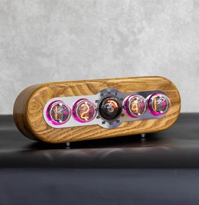 Nixie Tube Clock Pulsar IN-4 + Decatron - Picture 1 of 6
