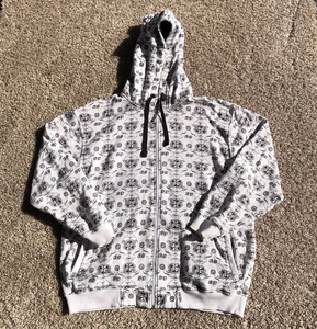 Southpole Limited Edition Full Zip Hoodie Herren XL Badge Logo Sweatshirt Y2K LESEN - Bild 1 von 8