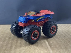 Hot Wheels Monster Jam Superman Monster Truck 1:64, COMB SHIP $1 - Picture 1 of 4