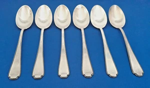 Bruckmann Deutschmeister 6 Vorspeise-Dessertlöffel  18,5 cm 90er Art. 1617/05.25 - Bild 1 von 3