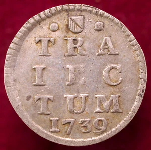 Países Bajos Utrecht 1 Stuiver 1739 (L0307) - Imagen 1 de 2