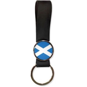 Scotland Flag Silicone Loop Key Ring (35mm x 120mm) - Picture 1 of 8