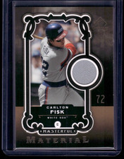 2007 SP Legendary Cuts Carlton Fisk Jersey Game Used White Sox