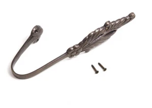 Neu 8 x Vorhang klassischer Blattstil Halterlose/Raffhalter Antik Messingoptik - an - Bild 1 von 1