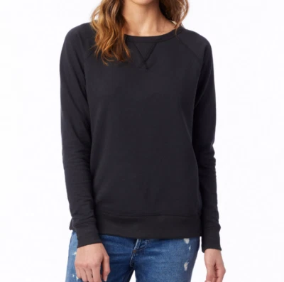 Sudadera Alternativa Mujer French Terry Negra Talla S 6542 Foto 1 de 3