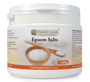 Reines, lebensmittelechtes Bittersalz, Magnesiumsulfat, vegan, 400 g (1er Pack) - Bild 1 von 4