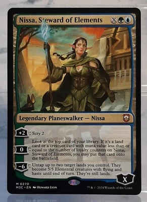 Nissa, Stewart of Elements - Mythic/Planeswalker - Commander: Modern Horizons 3 - Bild 1 von 2