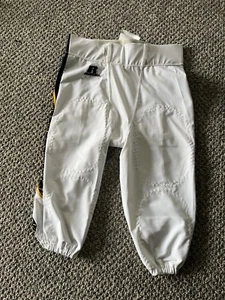 Russell Athletic white with black side stripe sublimated pant, L, NWT - Picture 1 of 5