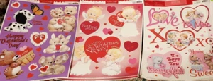 ONE Ruth Morehead Valentine's Day Window Cling You Choose Favorite Design - Picture 1 of 4