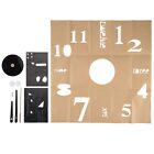 3d Diy Wall Clock Modern   Acrylic Clocks Home Sticker Room Decor Clock On2155