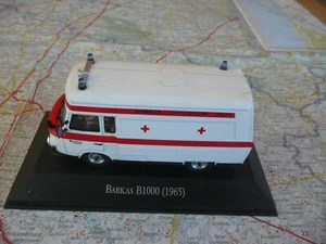 Barkas B 1000 1965 Krankenwagen IXO für Atlas 1/43 Serie Ambulance - Bild 1 von 2
