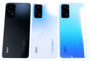 Vitre arrière couvercle cache batterie avec lentille Xiaomi Redmi Note 11 Pro 4G - Photo 1/4