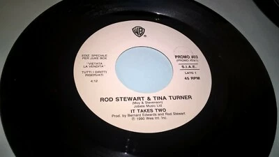 45 Giri 7" J.B.ROD STEWART & TINA TURNER It takes two MADONNA Justify My Love - Immagine 1 di 2