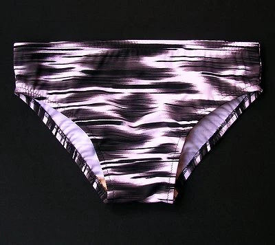 Мужские плавать краткое купальник в регулярный или низкий подъем в длину волны печати - Изображение 1 из 4