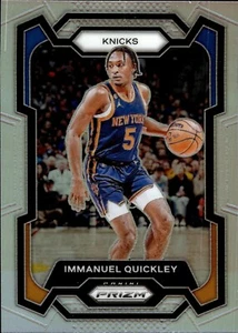 2023-24 Panini Prizm - Immanuel Quickley #33 Silver Prizm - Picture 1 of 2