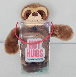 New Aroma Home Hot Hugs Microwavable Hottie Lavender Scented Animal Plush - Picture 1 of 17