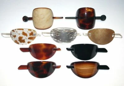 Palo de Pelo Slide Pick Updo Bollo Cubierta Soporte Cola de Caballo Ovalado Redondo Hecho en Francia Foto 1 de 4