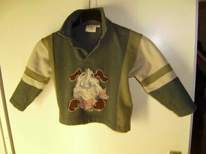 Tik & Tak Pullover olive - grau - Bild 1 von 6
