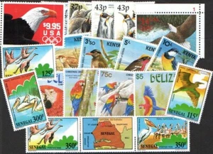 Bird Stamp Sets Unmounted Mint, Choose your set, all individually priced - Picture 1 of 181