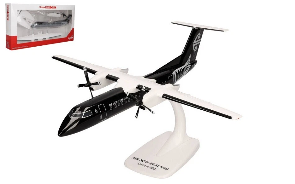 Modellino aerei di linea Herpa  DHC 8-300 AIR NEW ZELAND 1:100 - Immagine 1 di 1