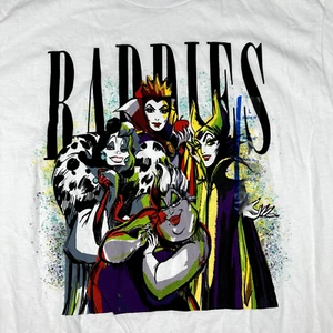 New With Tags Disney Baddies Villains T Shirt Women's Size Large Athletic Fit - Picture 1 of 5