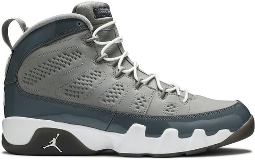 EXC.Nike Youth Air Jordan 9 IX retrò 2012 stile grigio freddo 302359 015 taglia 5 anni