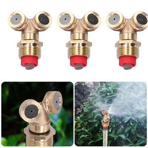 3Pcs Agricultural Spray Nozzle with Filter G1/2 Male Thread Irrigation Mist - Picture 1 of 12