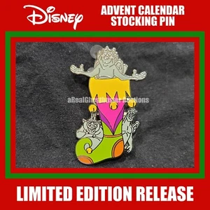 2021 Disney Advent Calendar Mystery Stocking Limited Pin Hunchback of Notre Dame - Picture 1 of 3