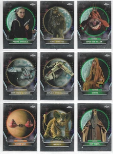 2025 - Topps - Star Wars Chrome Hyperspace - Juego base completo de 100 cartas casi nuevo - Imagen 1 de 2