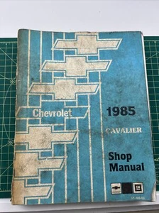 Chevrolet 1985 - CAVALIER Factory Service Shop Manual Genuine GM Torn Cover. M2 - Picture 1 of 5