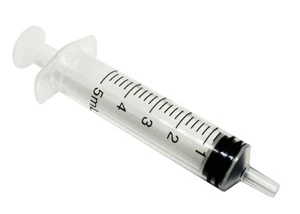 5ml Luer Slip Syringe RAYS Sterile Medical Injection Hypodermic UK CE FREE P+P - Picture 1 of 9