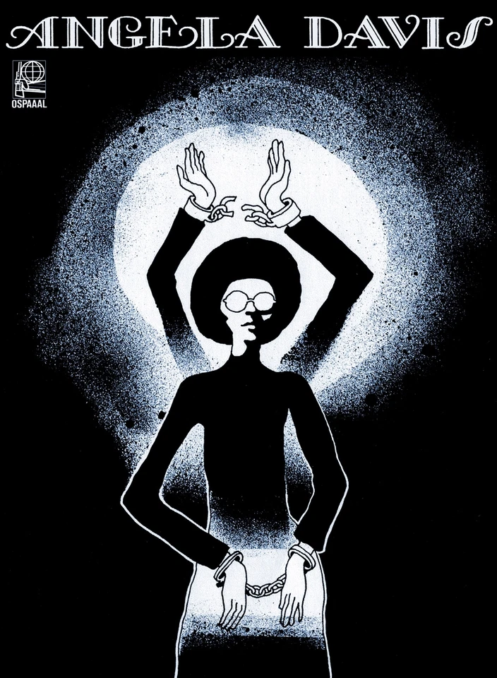 8313.Decoration Poster.Home Room design art print.Angela Davis Black Panther - Image 1 of 1