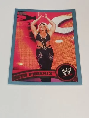 2011 TOPPS WWE BETH PHOENIX BLUE  #29 Parallel Border Insert SP Numbered - Image 1 of 2