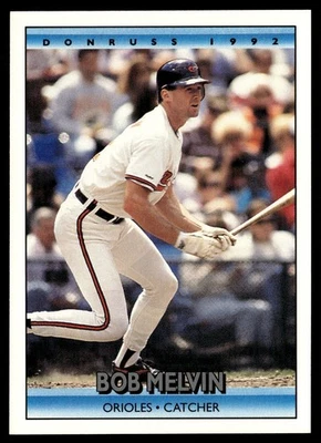 1992 Donruss Bob Melvin Baltimore Orioles #231 - Image 1 of 2