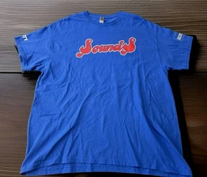 Nashville Sounds "Sweet 16" blau Herren Größe XL doppelseitiges T-Shirt MiLB neu ohne Etikett - Bild 1 von 14