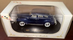 Signature Models 1/32 Blue 1940 Plymouth 4 door sedan NEW #32311 #710* - Picture 1 of 1