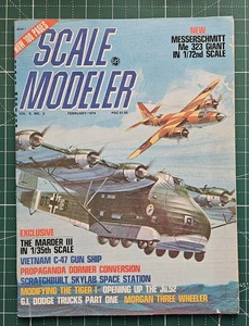 Vintage Scale Modeler Magazine – February 1974 – Vol. 9 No. 2 – Me 323, Marder I - Bild 1 von 1