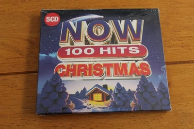 NOW 100 Hits Christmas 5CD Box Set Various Artists 2019 Sony Music Pop NEW Foto 1 de 2