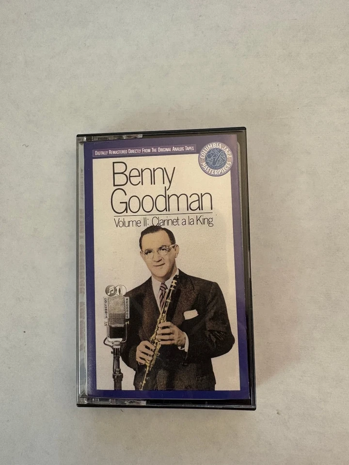 Benny Goodman Volume II Clarinet A La King Cassette 1987 CBS Jazz Foto 1 de 4