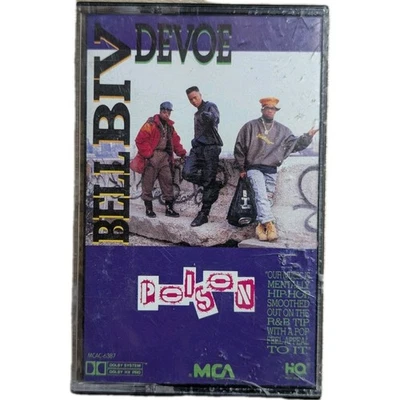 Bell Biv Devoe - Poison - Cassette Tape 1990 MCA MCAC 6387 - Imagem 1 de 4