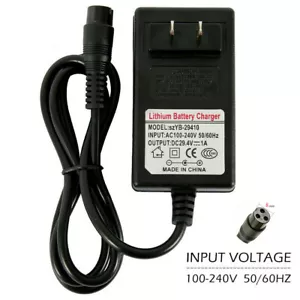 Replacement Charger for FY0422941500 Rave by Jetson Hoverboard Charger 29.4V 1A - Picture 1 of 2