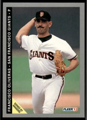1993 Fleer #534 Francisco Oliveras - Image 1 of 2