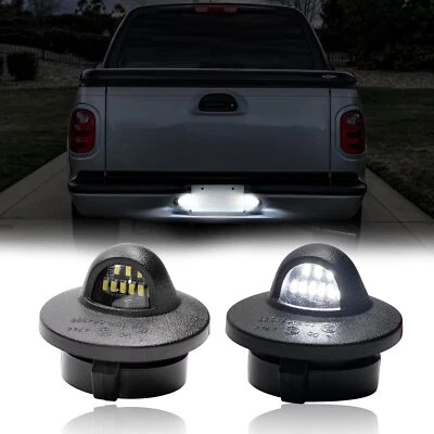 For Ford F150 F250 F350 LED License Plate Light Rear Bumper Tag Assembly Lamp 2x - Image 1 of 4