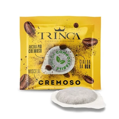 Cialde Caffè Trinca Formula Bar Macinato Fresco Espresso Napoletano Cremoso - Immagine 1 di 3