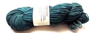 Fearless Fibers - Calcetín teñido a mano Superwash Merino apretado torcido verde es bueno - Imagen 1 de 2