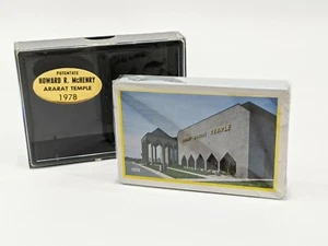 Ararat Shrine Temple 1978 Playing Cards factory sealed  - Picture 1 of 3